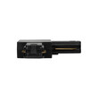 GLOBOSTAR® EUROTRACK-1PH 60905 Μονοφασικός Σύνδεσμος Γ Ράγας 2 Καλωδίων 1L+1N για Σύστημα Ράγας Eurotrack-1PH AC 220-240V IP20 - Μαύρο Ματ - Μ6.5 x Π6.5 x Υ1.6cm