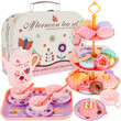 Kruzzel Σετ Τσαγιού για Κορίτσια Deluxe με Βαλίτσα & Παιχνίδια-Κεράσματα 26367