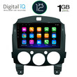 DIGITAL IQ RTA 1361_GPS (9inc) MULTIMEDIA TABLET OEM MAZDA 2  mod. 2007-2014
