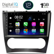DIGITAL IQ RTA 1404_GPS (9inc) MULTIMEDIA TABLET OEM MERCEDES C – CLK (W203-209) mod. 2004-2008