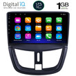 DIGITAL IQ RTA 1507_GPS (9inc) MULTIMEDIA TABLET OEM PEUGEOT 207 mod. 2007&gt;