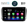 DIGITAL IQ RTA 1508_GPS (10inc) MULTIMEDIA TABLET OEM PEUGEOT 208-2008 mod. 2012-2021