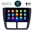 DIGITAL IQ RTA 1662_GPS (9inc) MULTIMEDIA TABLET OEM SUBARU FORESTER - IMPREZA - XV mod. 2008-2013