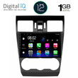 DIGITAL IQ RTA 1663_GPS (9inc) MULTIMEDIA TABLET OEM SUBARU FORESTER - IMPREZA - XV mod. 2013&gt;
