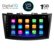 DIGITAL IQ RTA 1685_GPS (9inc) MULTIMEDIA TABLET OEM SUZUKI SWIFT mod. 2011-2016