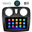 DIGITAL IQ RTA 1108_GPS (9inc) MULTIMEDIA TABLET OEM DACIA LOGAN – SANDERO mod. 2012-2019