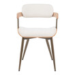 Πολυθρόνα Cameo pakoworld μέταλλο μπρονζέ-white-wash ξύλο-μπέζ ύφασμα 53x49.5x75.5εκ Πολυθρόνα Cameo pakoworld μέταλλο μπρονζέ-white-wash ξύλο-μπέζ ύφασμα 53x49.5x75.5εκ