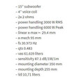 DD AUDIO - REDLINE 815d D2