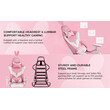 Gaming Καρέκλα - Eureka Ergonomic® GC04-PK