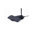GEMBIRD DESK LAMP WITH WIRELESS CHARGER BLACK