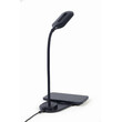 GEMBIRD DESK LAMP WITH WIRELESS CHARGER BLACK