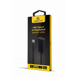 CABLEXPERT USB TYPE-C TO DISPLAYPORT ADAPTER CABLE 4K 15CM BLACK RETAIL PACK