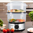Beper Bc.261 Ατμομάγειρας με 2 Δοχεία 500w - 5lit