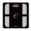 Ψηφιακή Ζυγαριά Μπάνιου έως 180kg με Application Μαύρη Lexical lbs-4370