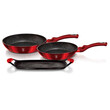 Berlinger Haus σετ Τηγάνια 2τμχ. με Αντικολλητική Πλάκα Ψησίματος bh-1668