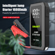 Autoline  Φορητός Εκκινητής Αυτοκινήτου 12V S603 & Power Bank 16800mAh με Φακό και USB