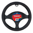 Autoline  Κάλυμμα Τιμονιού Δερματίνη Μαύρο 38cm