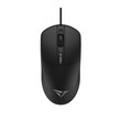 ALCATROZ USB HR 1600 CPI OPTICAL MOUSE BLACK