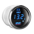 L1013.5 ΒΟΛΤΟΜΕΤΡΟ ΨΗΦΙΑΚΟ ΜΑΥΡΟ ΜΕ ΛΕΥΚΟ ΦΩΣ BLACK DIGITAL SERIES 9-32V 52mm