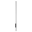 VenCore - VenCore Linear Wide 6093-20001 - Μοντέρνο Επιτοίχιο Δίφωτο LED 18W Μαύρο Αλουμίνιο με Ρυθμιζόμενο CCT Λευκό - Ημέρας - Θερμό - Χειρισμός CCT μέσω Διακόπτη On-Off