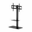 GEMBIRD TV STAND FLOOR 43'-86' MAX VESA 600x400 BLACK