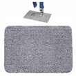 Verk Group Μαγικό Πατάκι Παπουτσιών Clean Step Ματ Γκρι 5907451305973