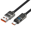 LAMTECH USB TO TYPE-C 5A HIGH POWER DISPLAY CHARGE & DATA CABLE 66W 1.2M BLACK LAMTECH USB TO TYPE-C 5A HIGH POWER DISPLAY CHARGE & DATA CABLE 66W 1.2M BLACK