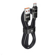 LAMTECH USB TO TYPE-C 5A HIGH POWER DISPLAY CHARGE & DATA CABLE 66W 1.2M BLACK LAMTECH USB TO TYPE-C 5A HIGH POWER DISPLAY CHARGE & DATA CABLE 66W 1.2M BLACK