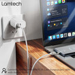 LAMTECH USB TO TYPE-C 5A HIGH POWER DISPLAY CHARGE & DATA CABLE 66W 1.2M WHITE LAMTECH USB TO TYPE-C 5A HIGH POWER DISPLAY CHARGE & DATA CABLE 66W 1.2M WHITE