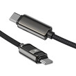LAMTECH TYPE-C TO TYPE-C 3A HIGH POWER DISPLAY CHARGE & DATA CABLE 60W 1.2M BLACK LAMTECH TYPE-C TO TYPE-C 3A HIGH POWER DISPLAY CHARGE & DATA CABLE 60W 1.2M BLACK