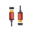 AvLink 112.237UK Premium Καλώδιο HDMI 4K Red 10m (Τεμάχιο)