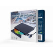 GEMBIRD EXTERNAL USB DVD DRIVE BLACK