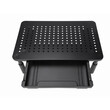 GEMBIRD ADJUSTABLE MONITOR STAND WITH DRAWER (RECTANGLE) BLACK