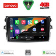 LENOVO LVE 8713_CPAA (9inc) MULTIMEDIA TABLET for TOYOTA COROLLA 4D mod. 2006-2012