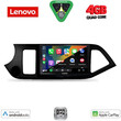 LENOVO LVE 8308_CPAA (9inc) MULTIMEDIA TABLET for KIA PICANTO mod. 2011-2017