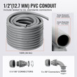 Εύκαμπτη PVC Σωλήνωση 1/2 ίντσας VEVOR PVCYMDQDG1004Q1FJV0 Εύκαμπτη PVC Σωλήνωση 1/2 ίντσας VEVOR PVCYMDQDG1004Q1FJV0