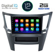 DIGITAL IQ RTB 2667_GPS (9inc) MULTIMEDIA TABLET OEM SUBARU LEGACY – OUTBACK mod. 2009&gt;