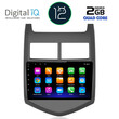 DIGITAL IQ RTB 2074_GPS (9inc) MULTIMEDIA TABLET OEM CHEVROLET AVEO mod. 2011-2014