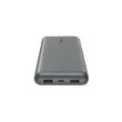 20K POWER BANK, USB-A & C 15W, SPACE GREY