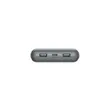 20K POWER BANK, USB-A & C 15W, SPACE GREY