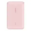 BOOSTCHARGE POWER BANK 10K, 20W PD with integrated USB-C Cable, Pink