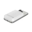 8K Qi2 15W, MAGNETIC WIRELESS POWER BANK + KICK STAND, WHITE