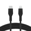 BOOST CHARGE™  USB-A to LTG_silicone, 2M, Black