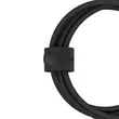 2-IN-1 USB-C & LTG BRAIDED CABLE, PCR, 1.5M, BLK