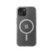 SheerForce Magnetic Anti-Microbial Protective Case for iPhone 15 - clear