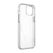 SheerForce Magnetic Anti-Microbial Protective Case for iPhone 15 Plus - clear