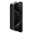 ScreenForce TemperedGlass Privacy Anti-Microbial Screen Protection for iPhone 15 Pro Max