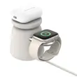 BOOST^CHARGE™ 2in1 Wireless Charging Stand with MagSafe 15w, Sand