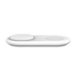 BOOST^CHARGE™ 2in1 plus USB-C 15w Qi2/MagSafe Compatible Wireless Pad, White
