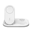 BOOST^CHARGE™ Qi2 3-IN-1 Magnetic Wireless Charging Stand, White
